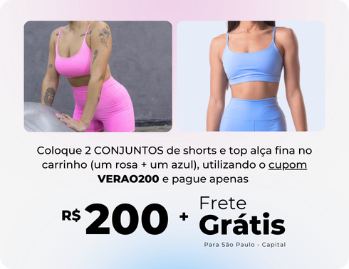 promoção conjuntos verão - Cozy