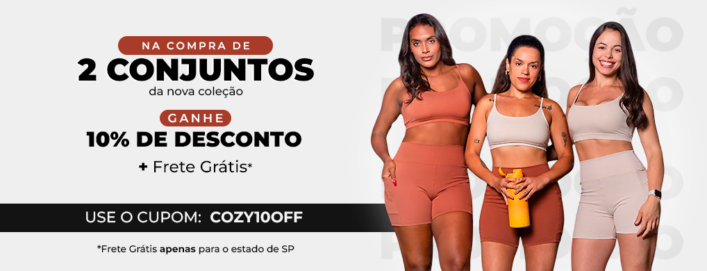 Cozy 10% de desconto